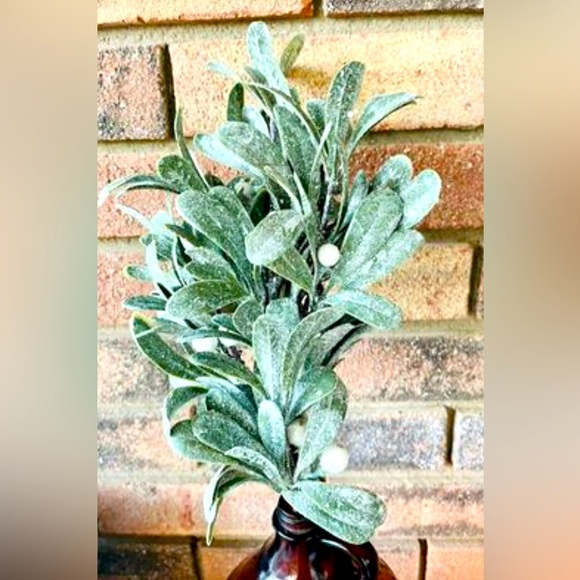 *Ice Kissed Mistletoe Pick - Picture 1 of 6